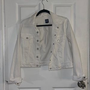 White Denim Jacket from the Gap, Size Small.
